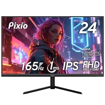 Pixio PX248 Prime Advanced 23.8インチ Pixio PX248 Prime Advanced | 24 inch 1080p 144Hz 1ms (GTG